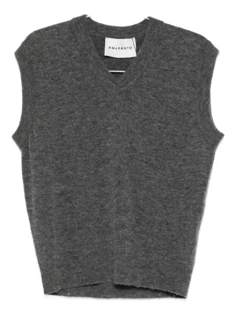 AMARÁNTO v-neck sleeveless vest