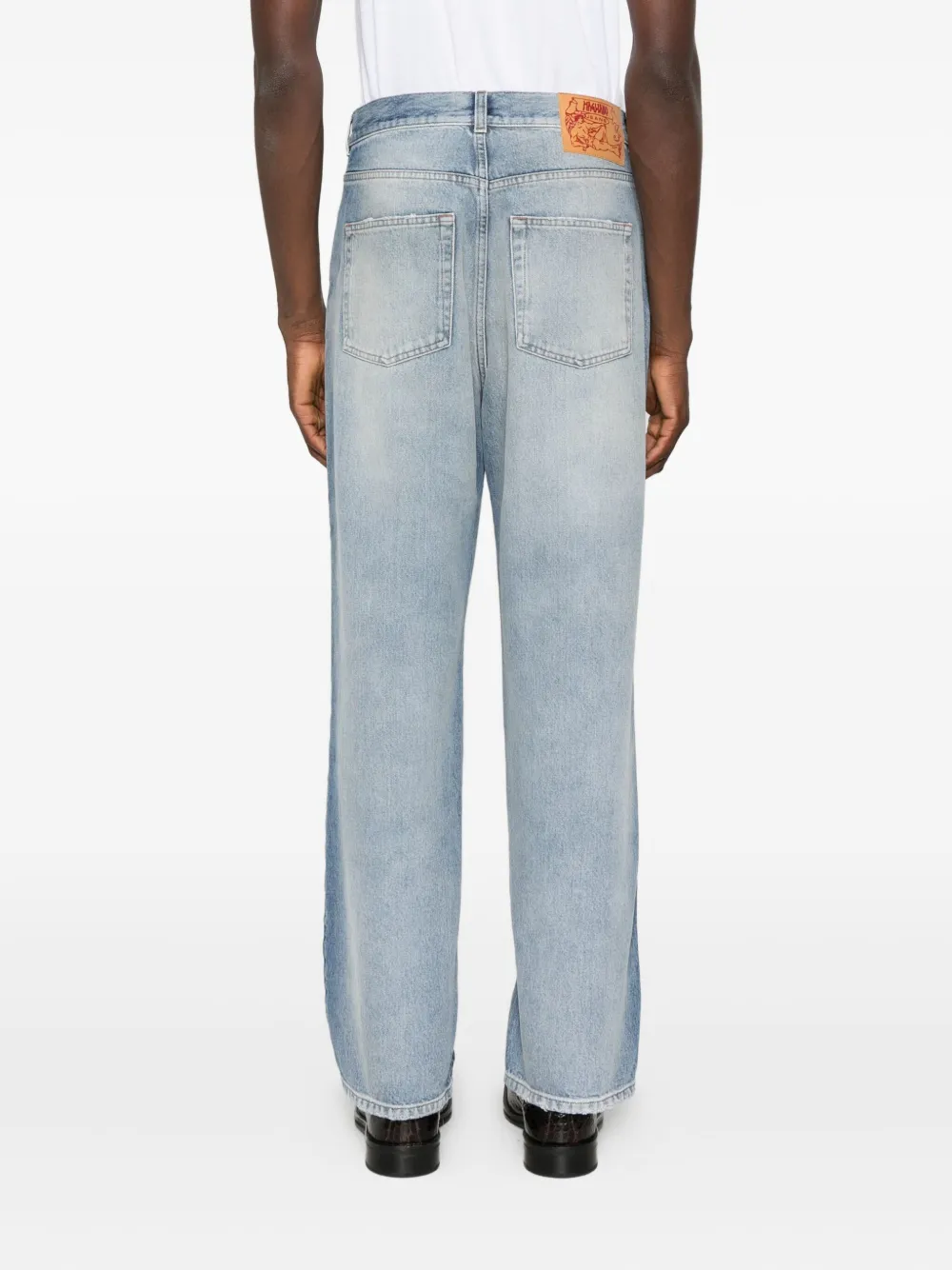 Magliano Ruimvallende jeans Blauw