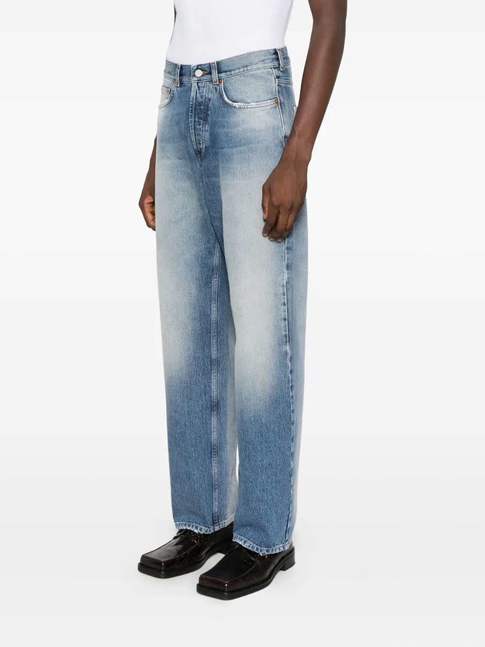 Magliano Ruimvallende jeans Blauw