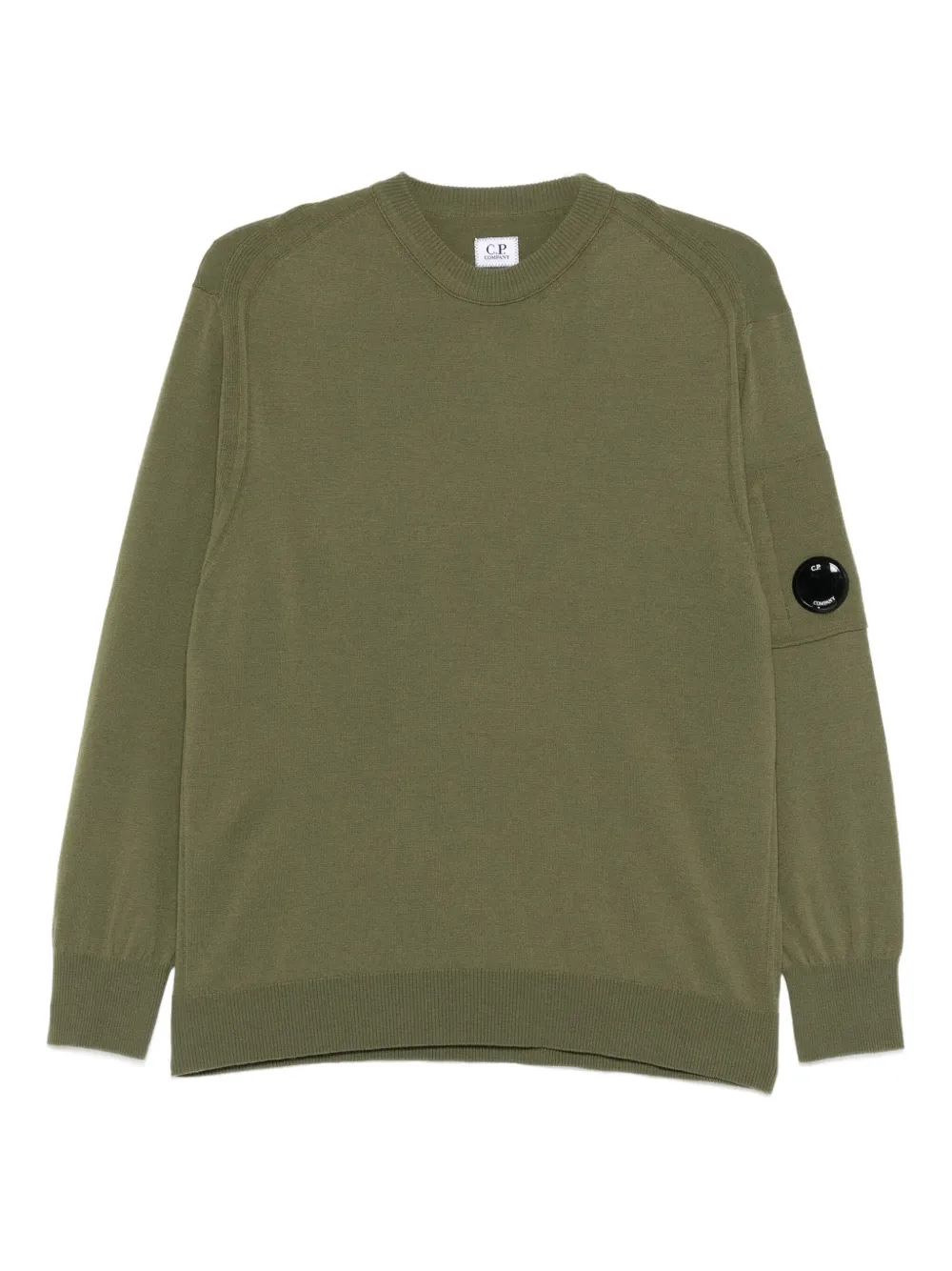 C.P. Company Pullover mit Linsen-Detail | Grün | Image 1