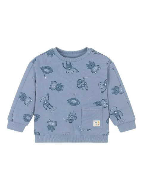 Mayoral robot-print sweatshirt