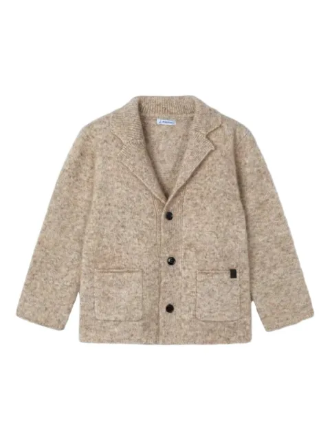 Mayoral blazer con solapas de muesca