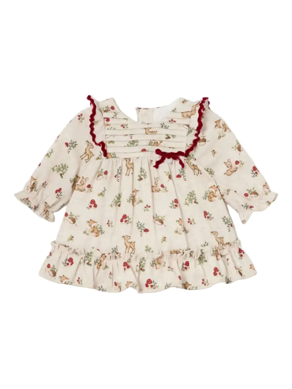 Mayoral floral ruffle dress - Toni neutri