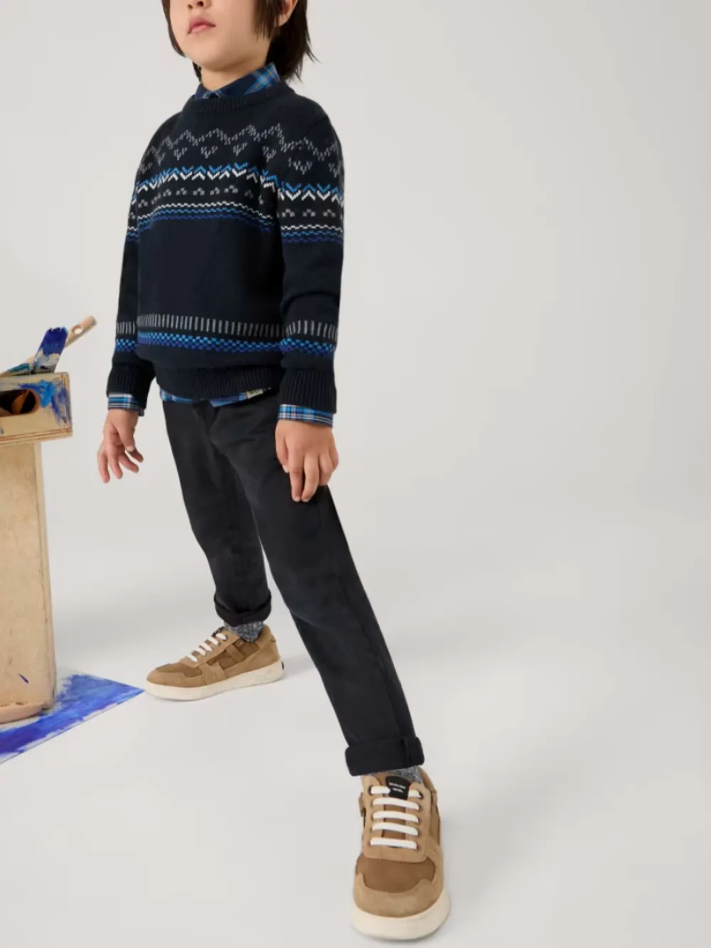 Mayoral Jeans met 5 zakken Blauw