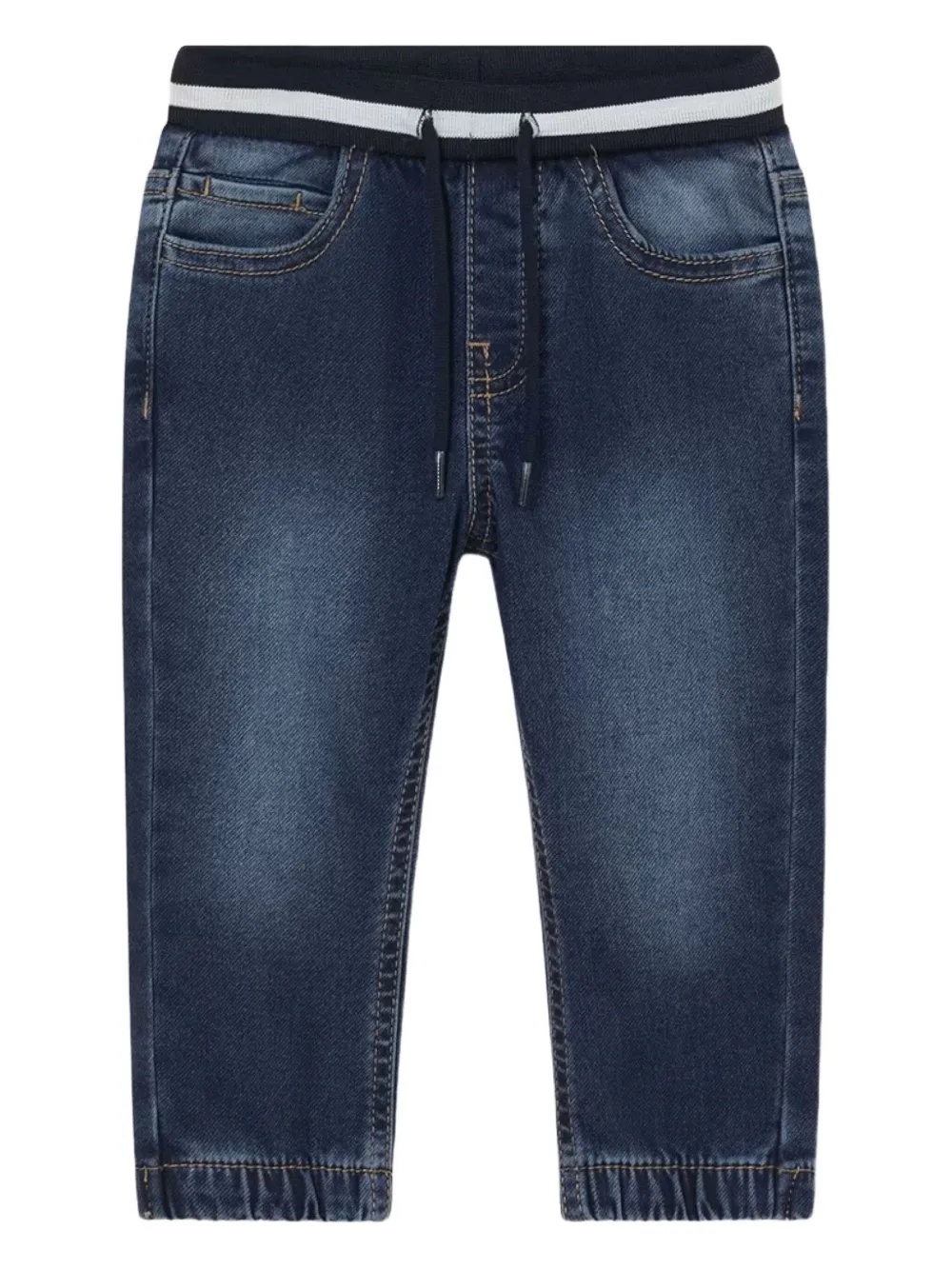 Mayoral jogger en coton stretch | bleu | Image 1