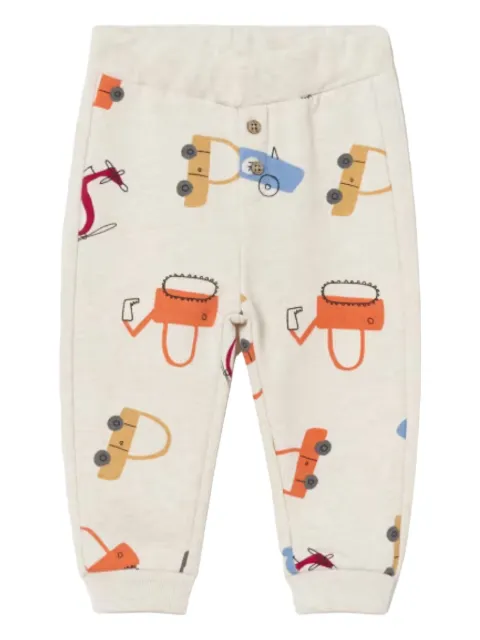 Mayoral print-detail track pants 