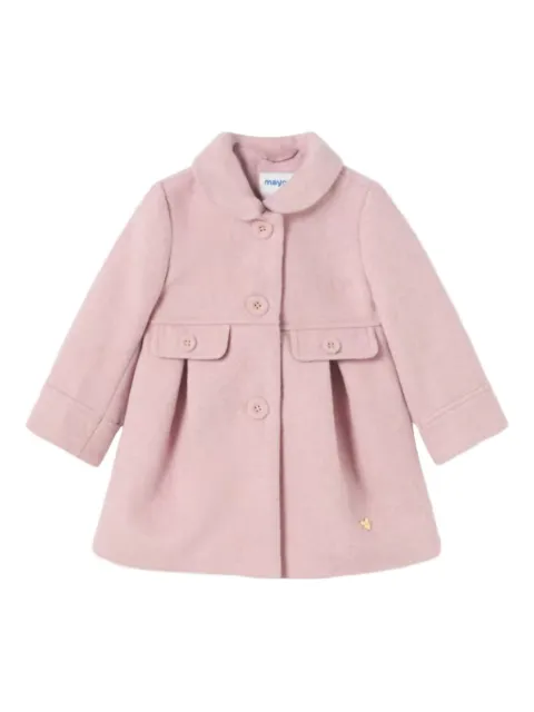 Mayoral button fastening coat