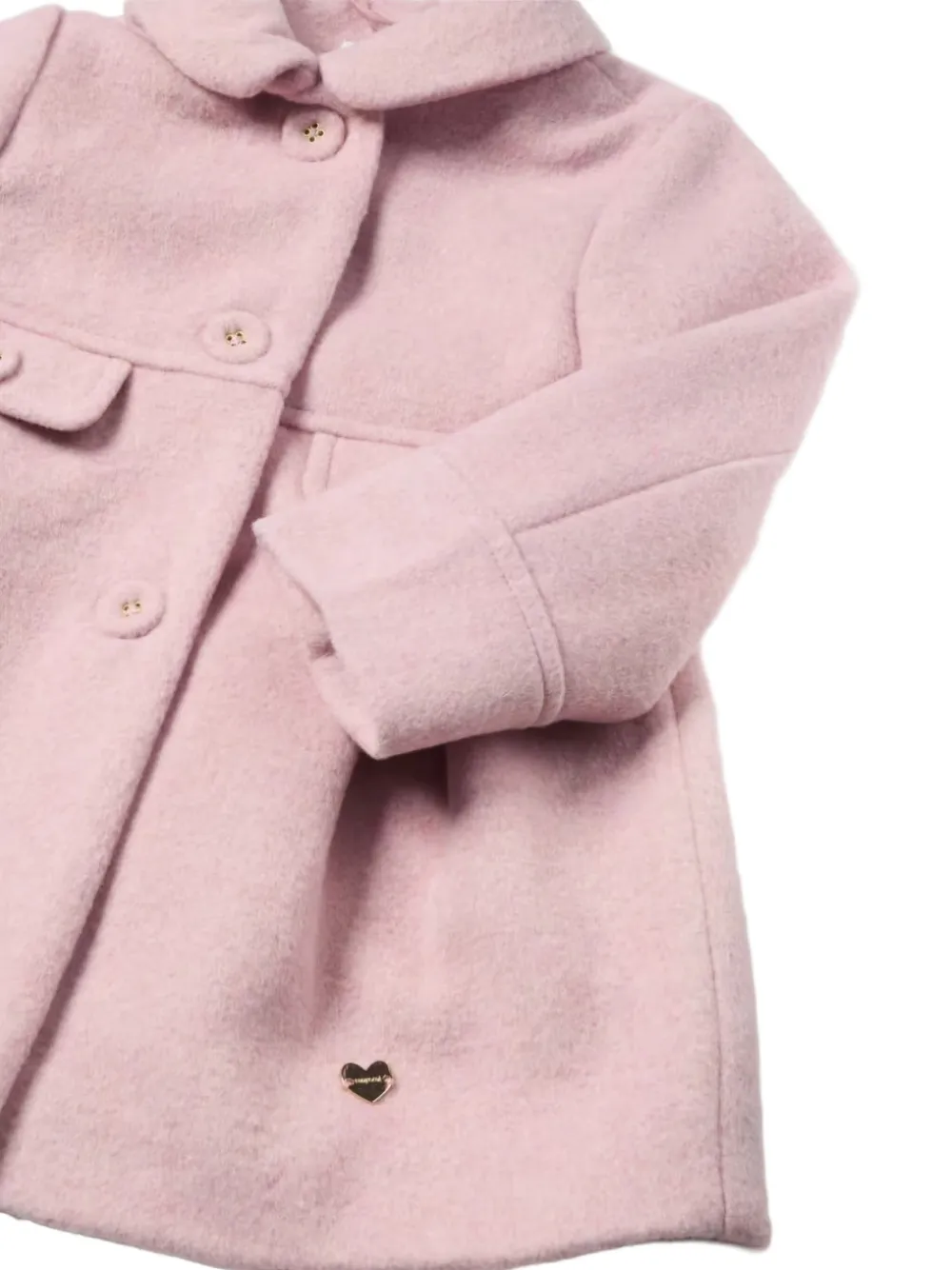 Mayoral button fastening coat - Roze
