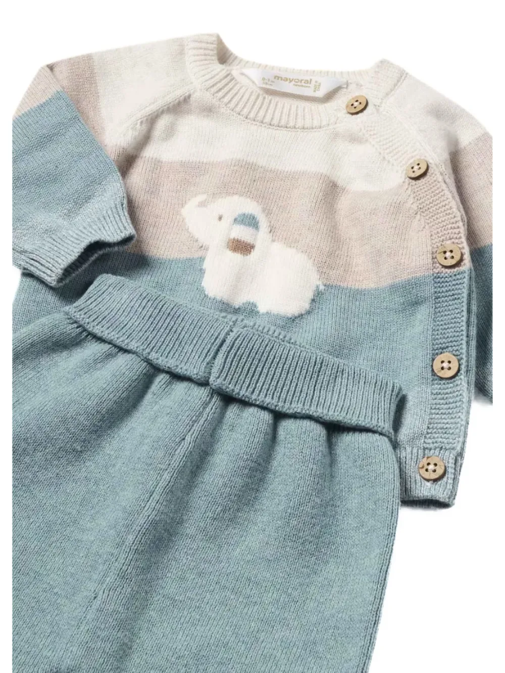 Mayoral elephant motif Babygrow Sets | Babygrow Sets | Image 2