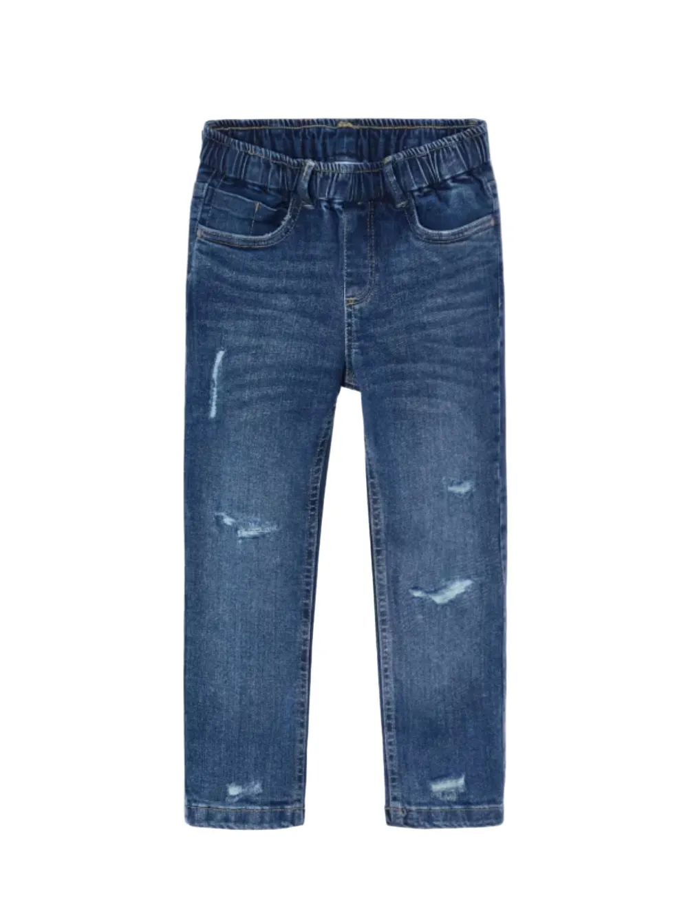 Mayoral Used Look Jeans | Girls Clothing | Image 2