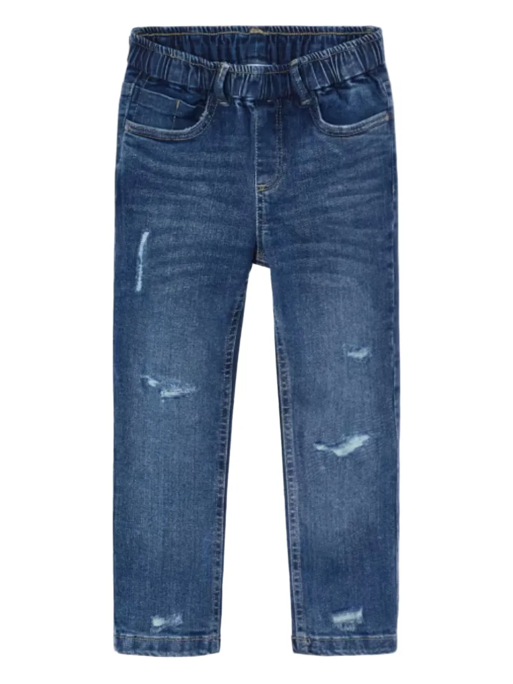 Mayoral Used Look Jeans | Blue | Image 1