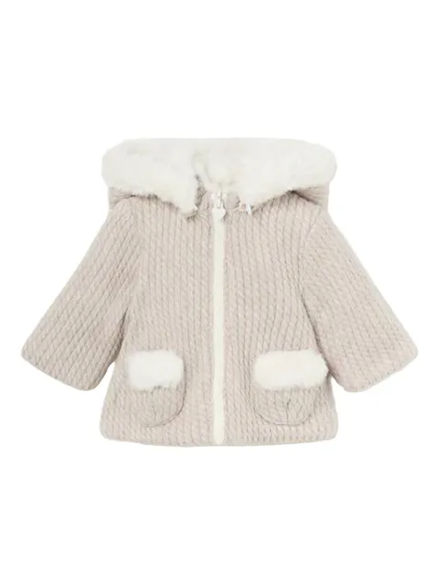 Mayoral hooded reversible jacket