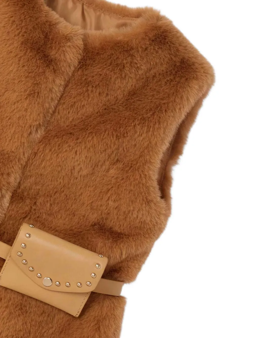 Mayoral Bodywarmer met ceintuur Bruin