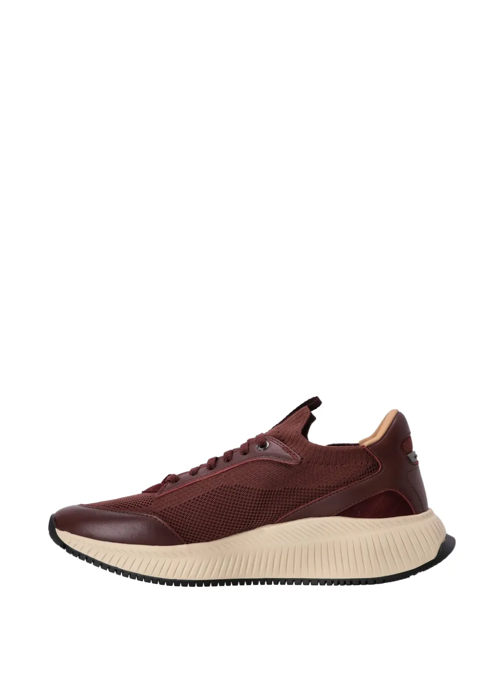 BOSS TTNM Evo sneakers met vlakken Rood