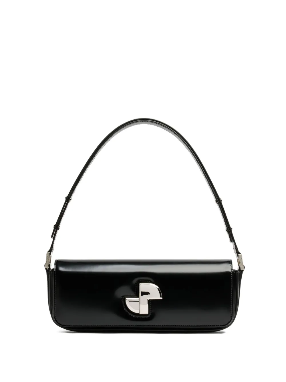 Patou Le Lock ショルダーバッグ - ブラック Patou Le Lock ショルダーバッグ - ブラック