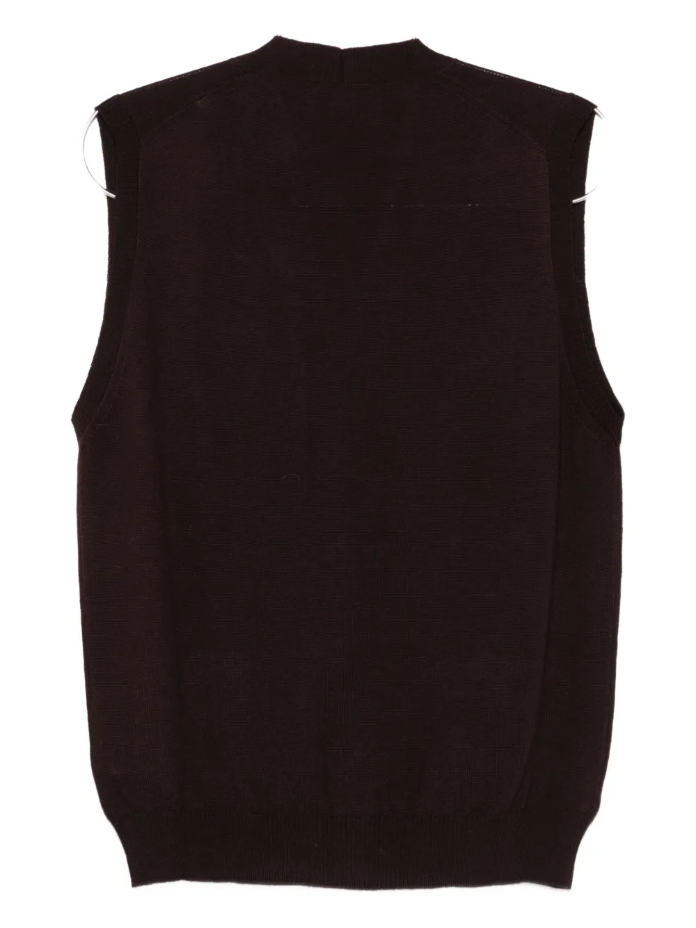 ALPHA STUDIO button-down knitted vest | Cardigans | Image 2