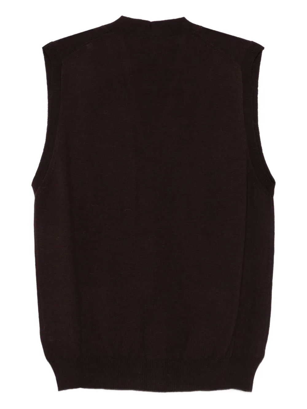 ALPHA STUDIO button-down knitted vest | Cardigans | Image 2