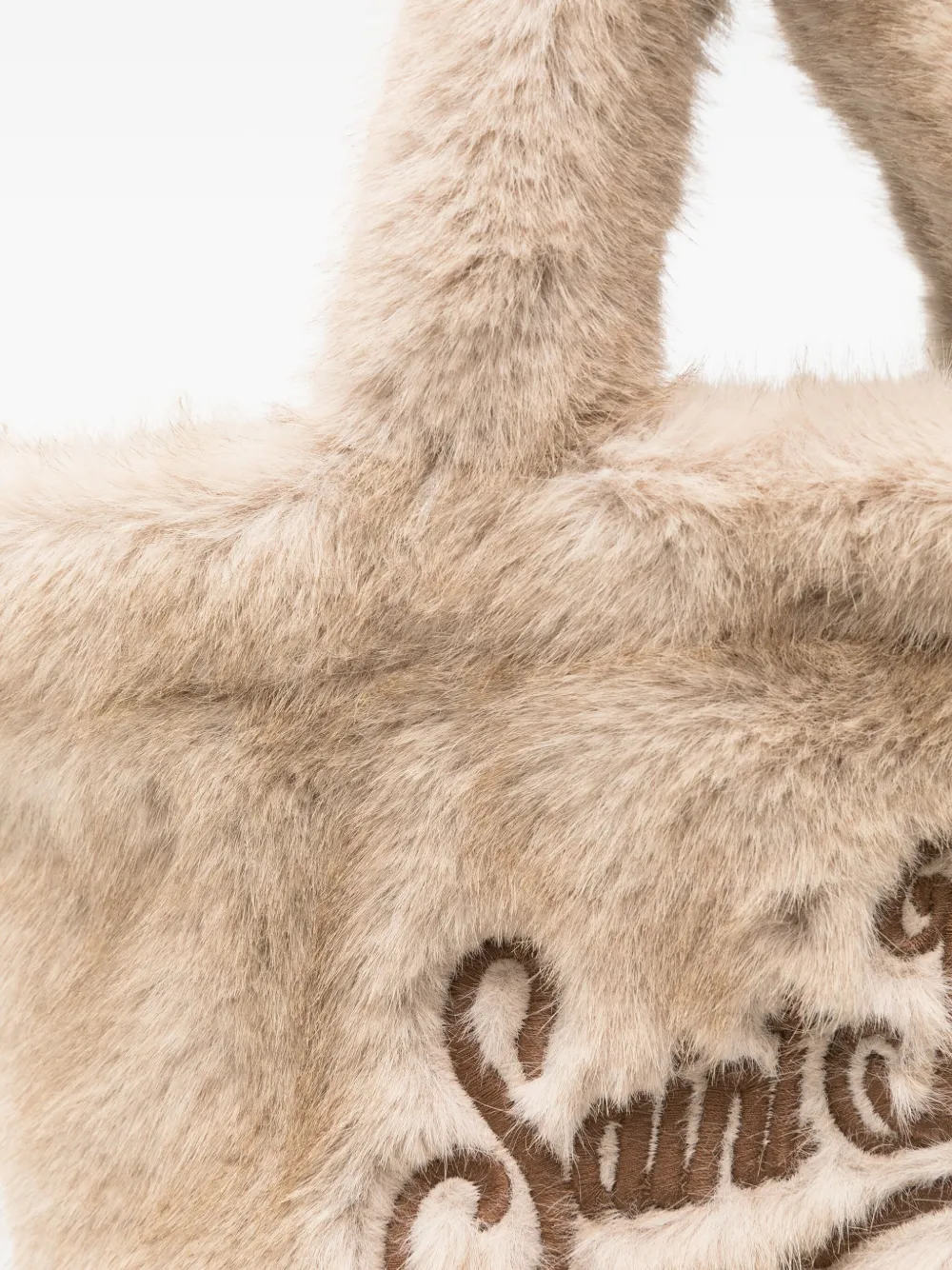 Mc2 Saint Barth Mini Vanity Tote Bag In Neutral