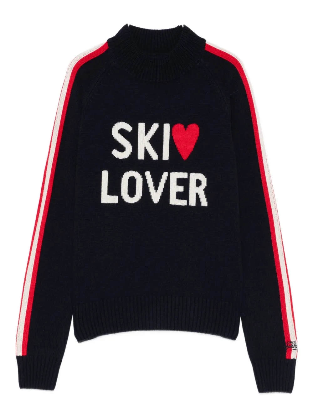 Mc2 Saint Barth Raglan-sleeves Sweater In Black