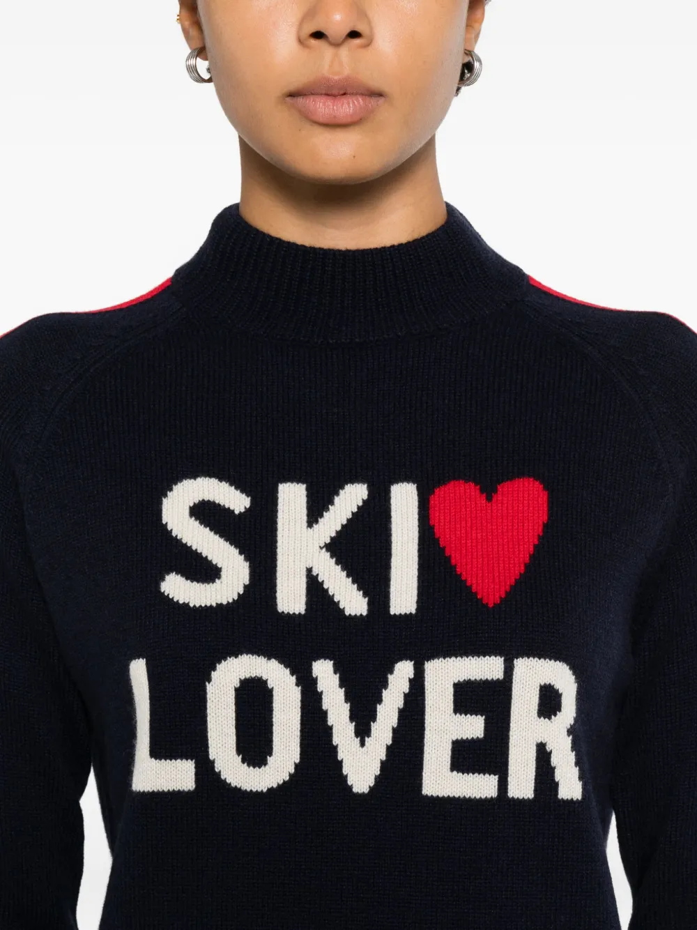 Mc2 Saint Barth Raglan-sleeves Sweater In Black