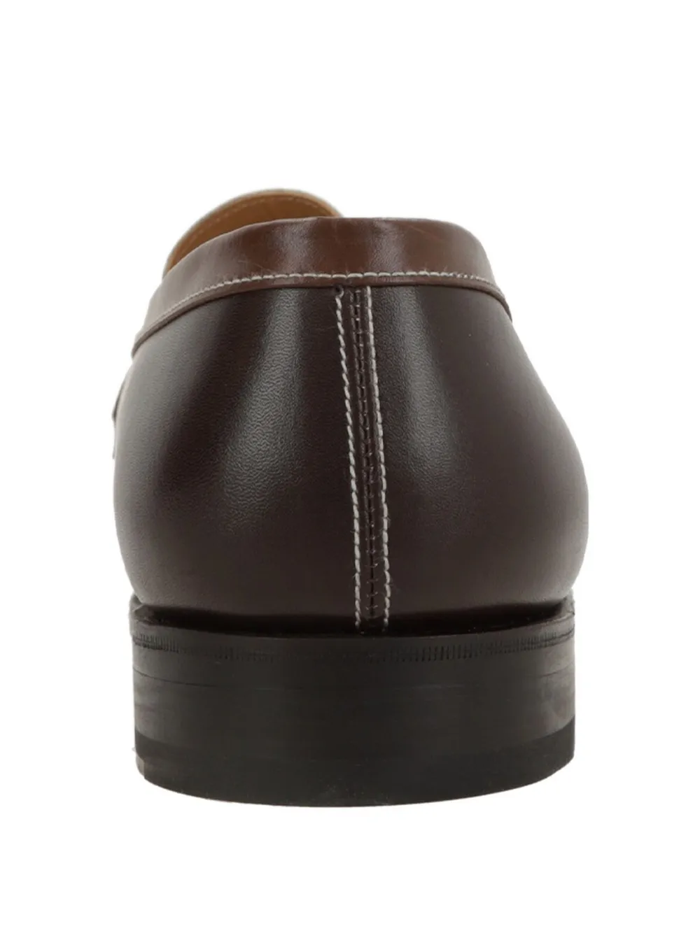 Jm Weston 180 Panelled Loafers In Brown