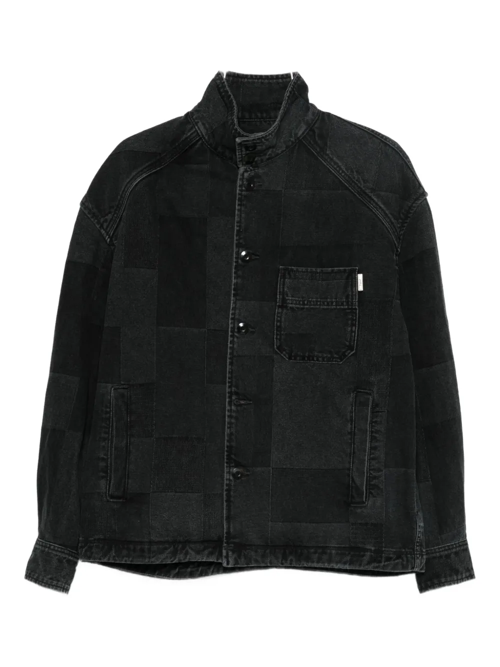 Juun.J patchwork denim jacket | negro | Image 1