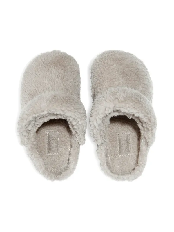 Crocs Kids Cozzzy faux-fur Slippers | Neutrals | FARFETCH ZA