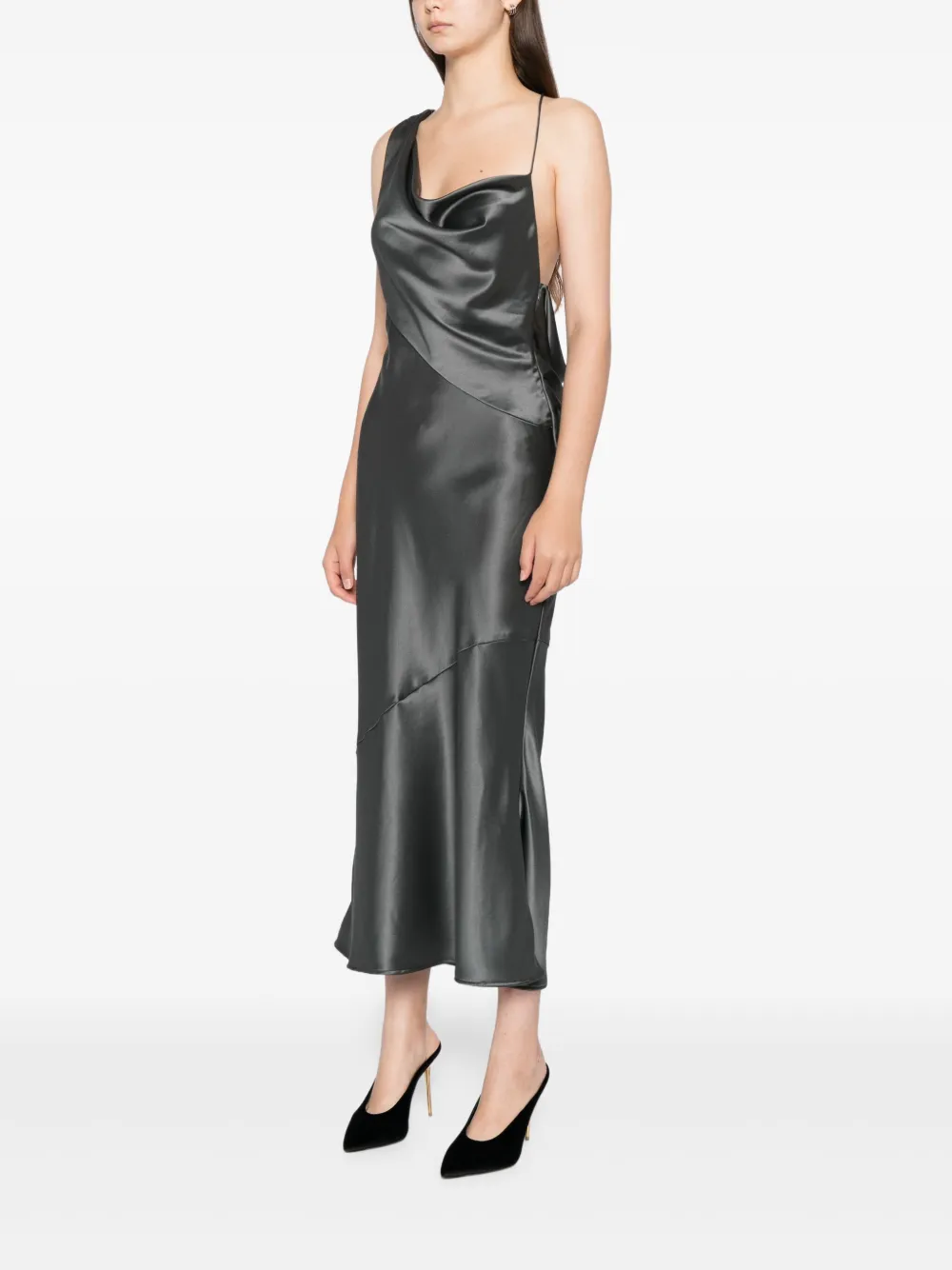 Paris Georgia Minka jurk Groen