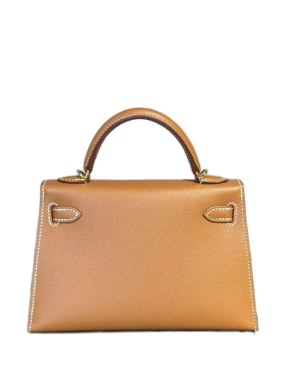 Pre-owned Hermes 2025 20 Kelly Tote Bag In Brown
