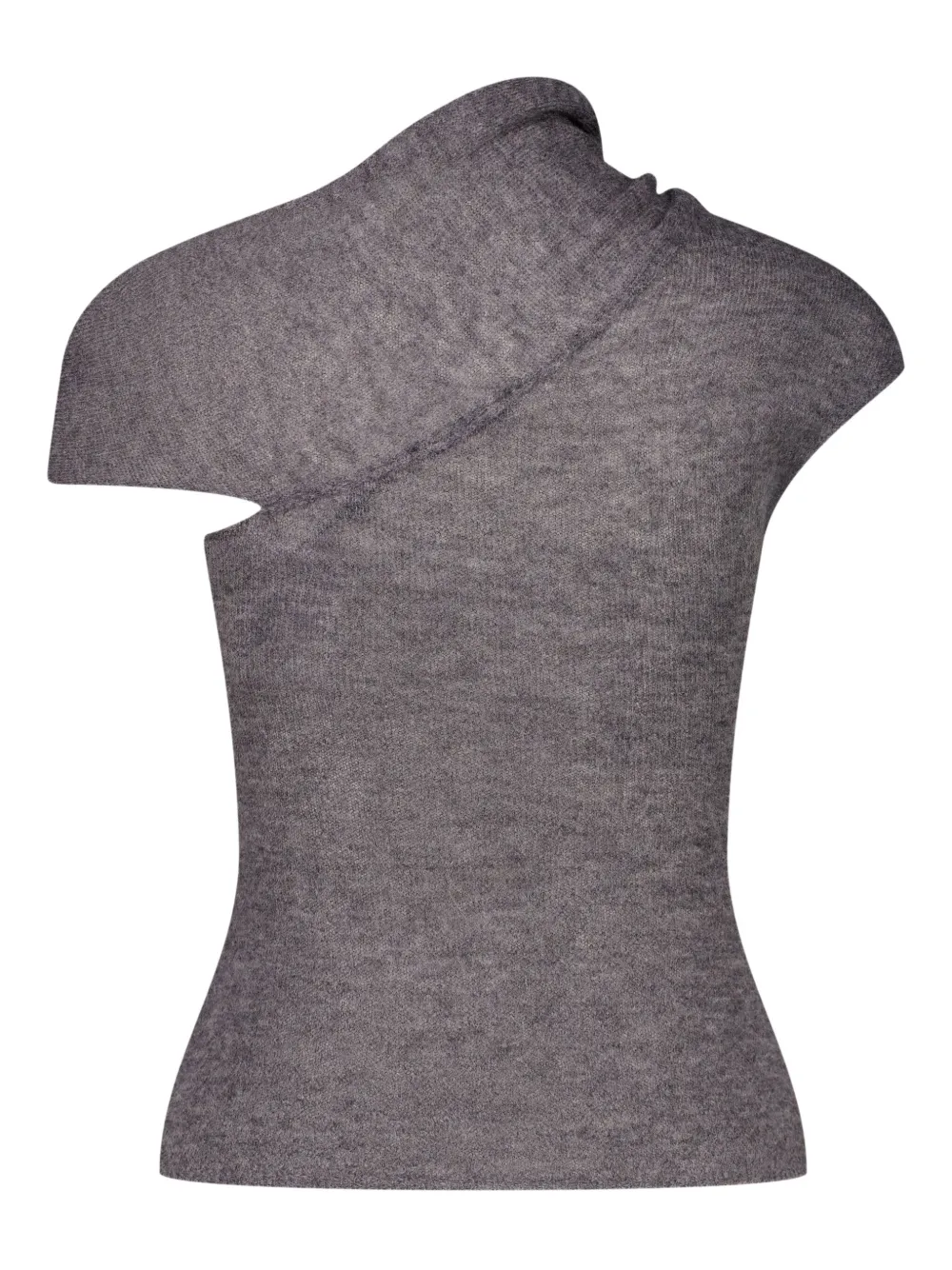 Paloma Wool Aurum Asymmetrical Top In Gray
