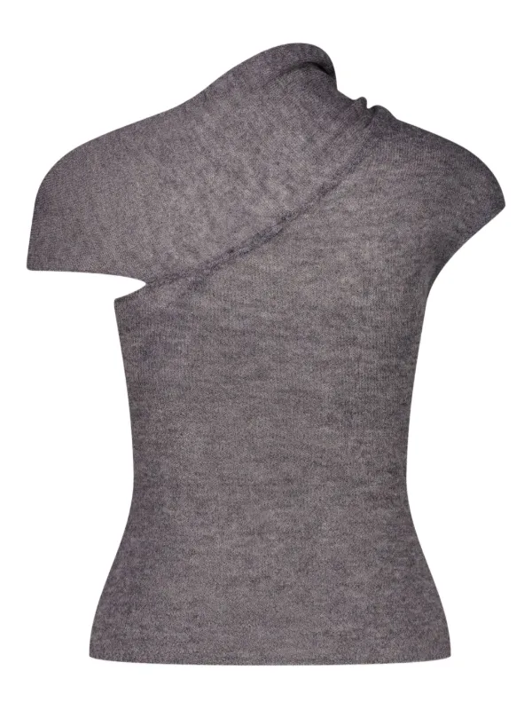 Paloma Wool Aurum Top | Grey | FARFETCH
