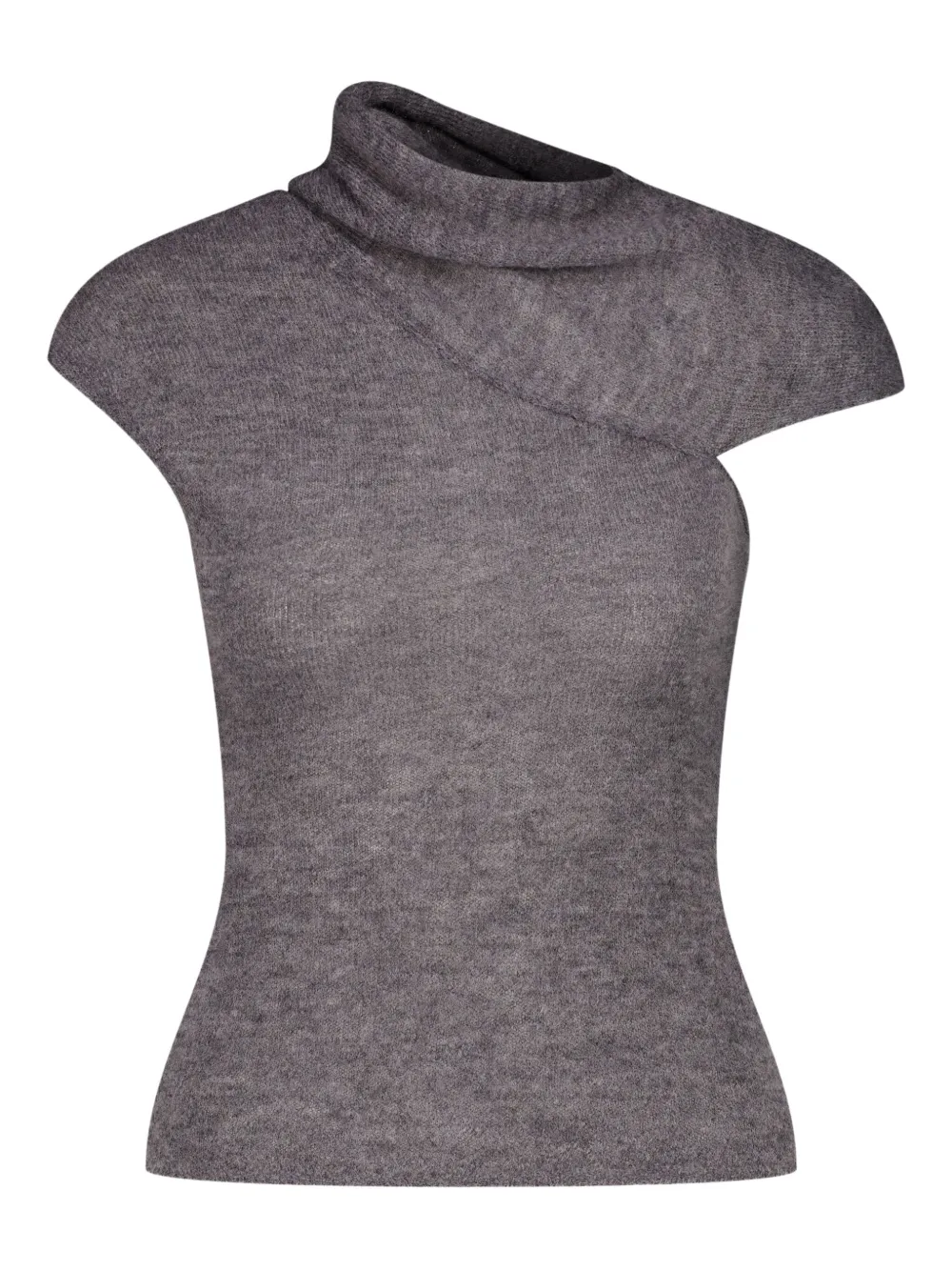 Paloma Wool Aurum Asymmetrical Top In Gray
