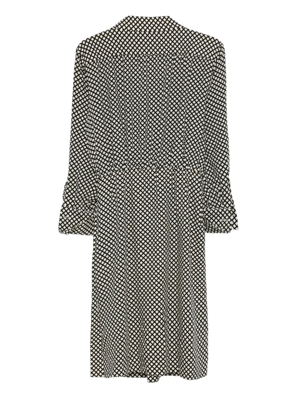 Saint Laurent Pre-Owned 1990s wrapped dress - Zwart