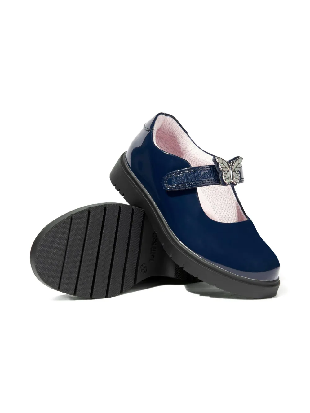 Lelli Kelly butterfly-detail strap ballerinas - Blauw