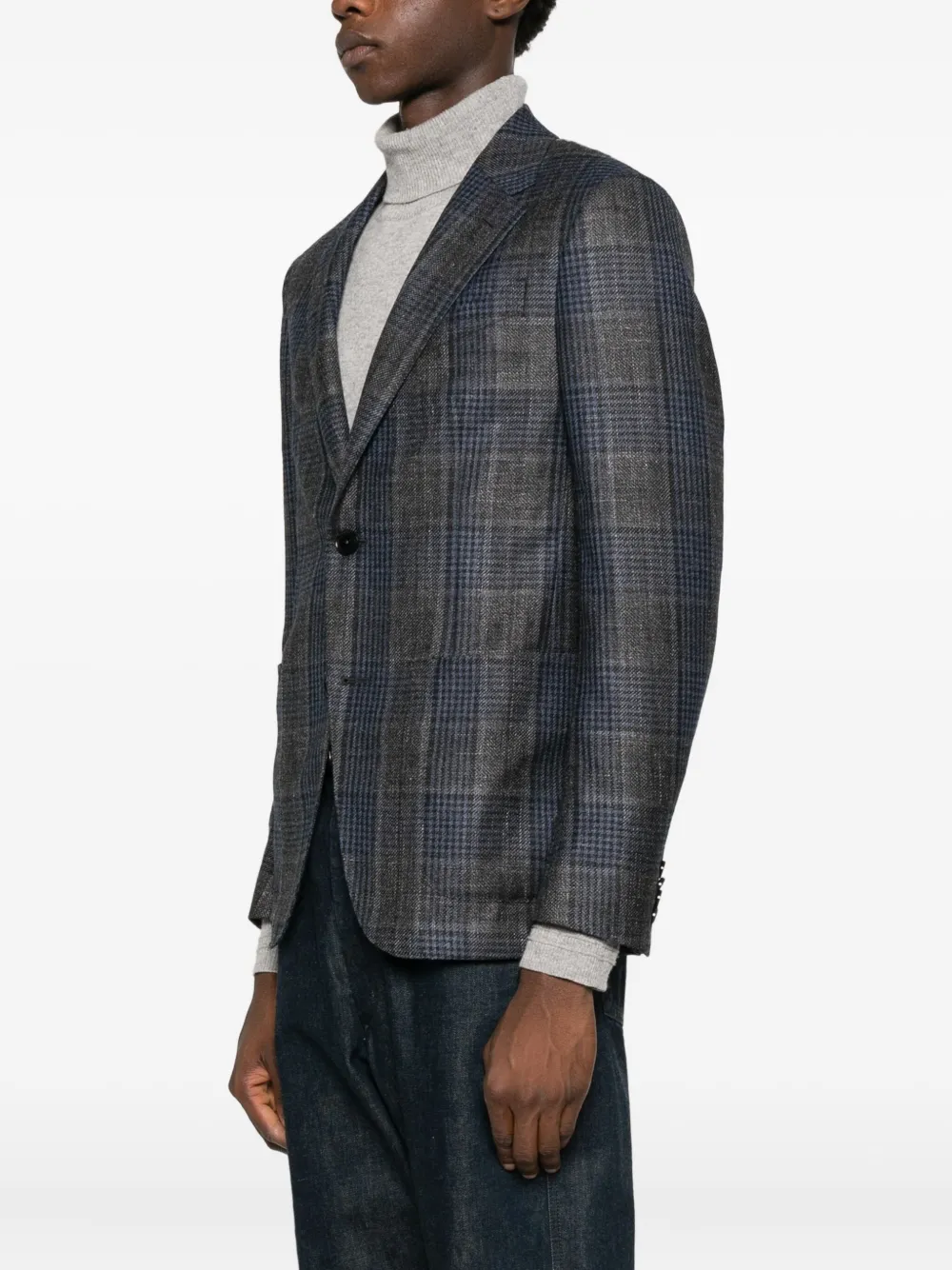 Zegna Geruit jack Grijs