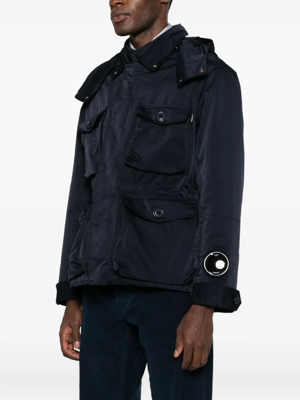 C.P. Company Jack met opgestikte zak Blauw