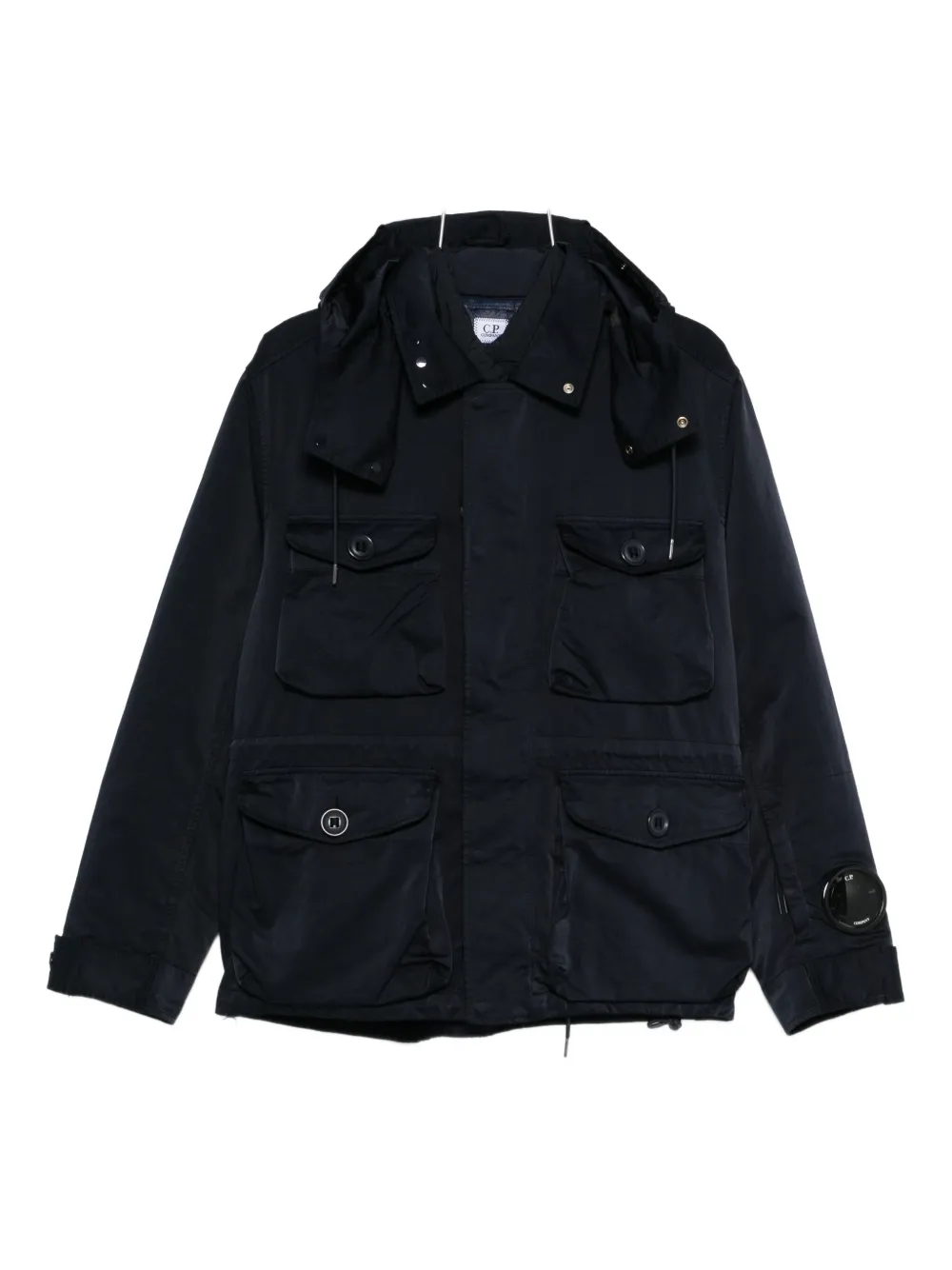 C.P. Company patch-pocket hooded jacket | Blue | Image 1