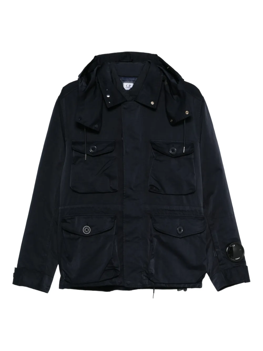 C.P. Company patch-pocket hooded jacket | Blue | Image 1