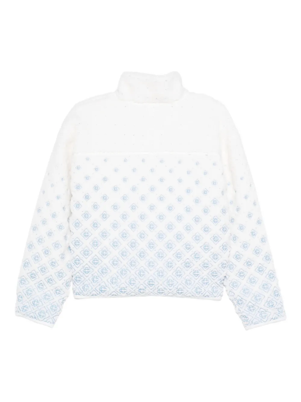 Casablanca jakke i fleecetekstur med logobroderi | Lette jakker | Image 2