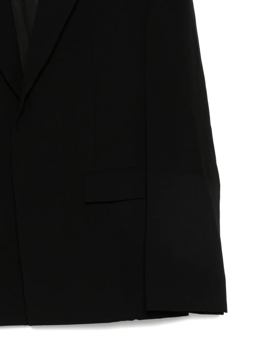 Juun.J Jack met puntige revers Zwart