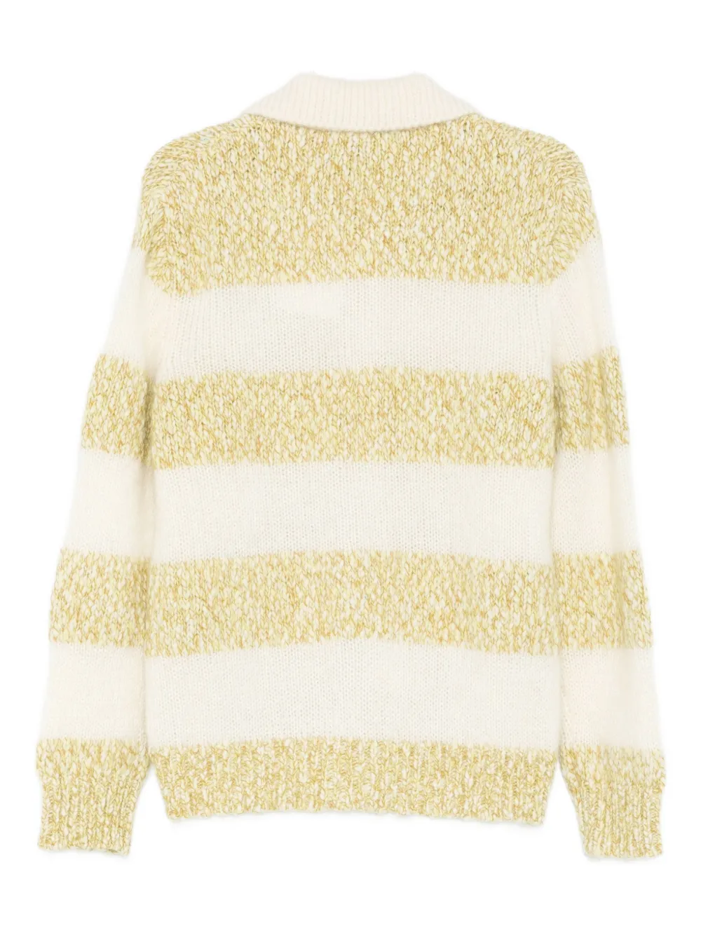 AMARÁNTO striped polo-collar cardigan | Cardigans | Image 2