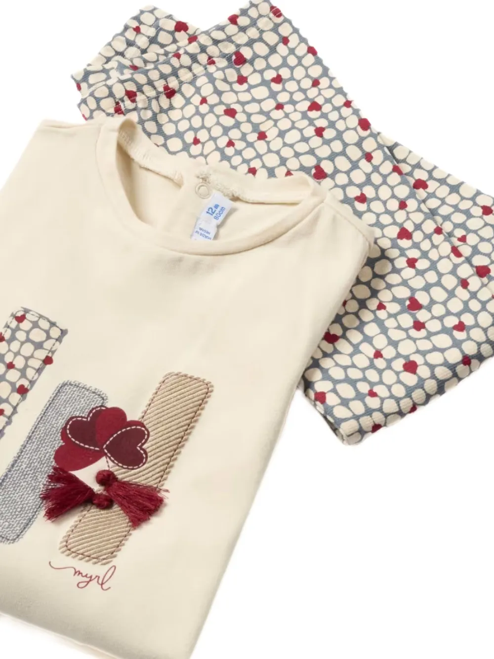 Mayoral Broekset met patroon Beige