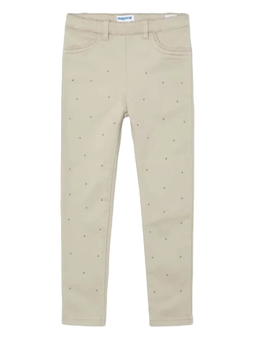 Mayoral studded trousers | Neutrals | Image 1
