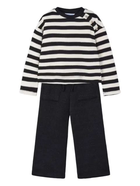 Mayoral striped button tracksuit