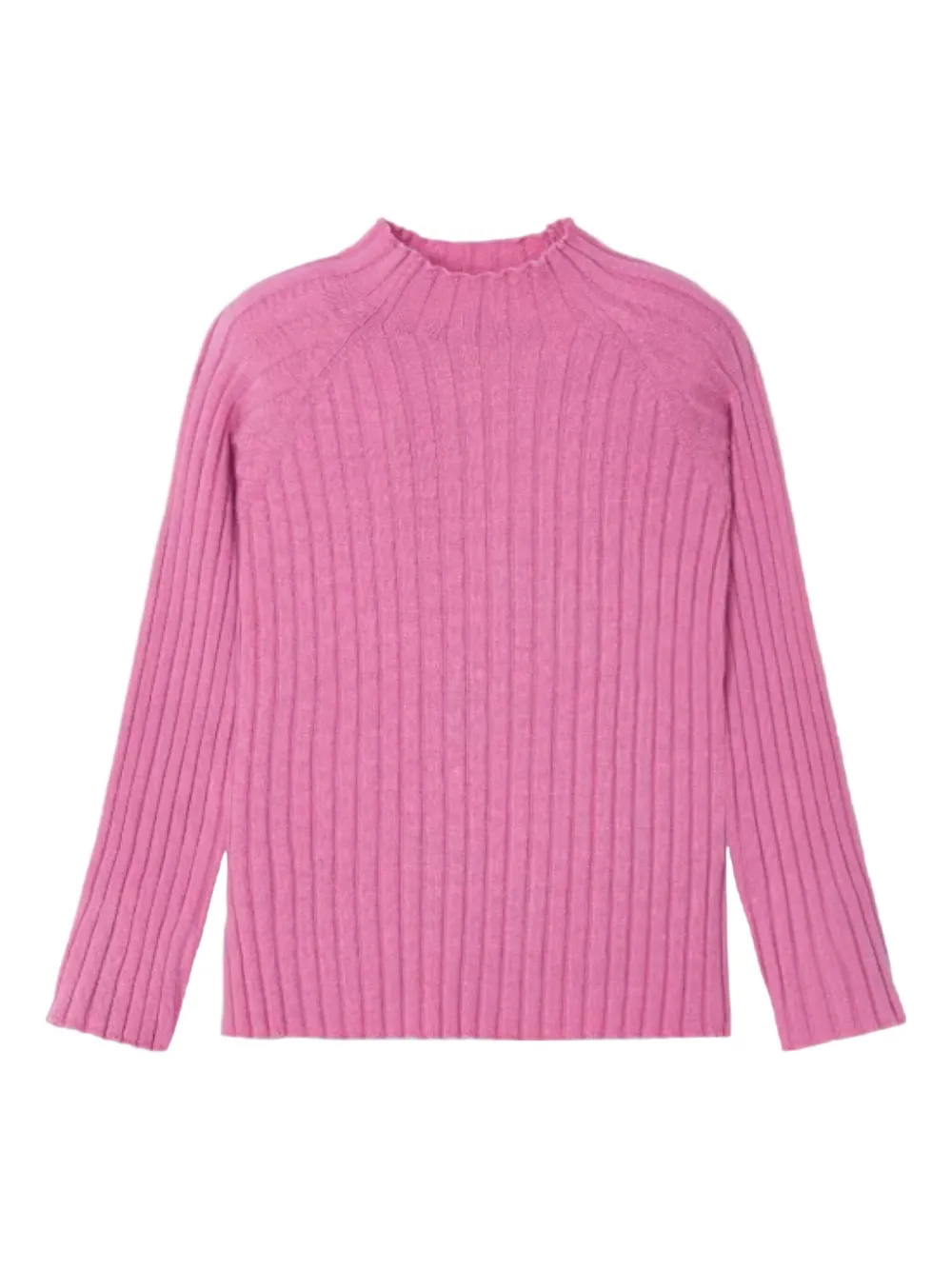 Mayoral ribbed turtleneck sweater - Rosa