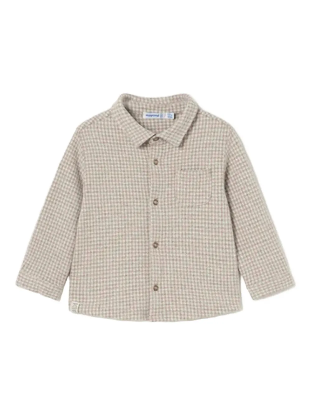 Mayoral jacquard overshirt | Neutrals | Image 1
