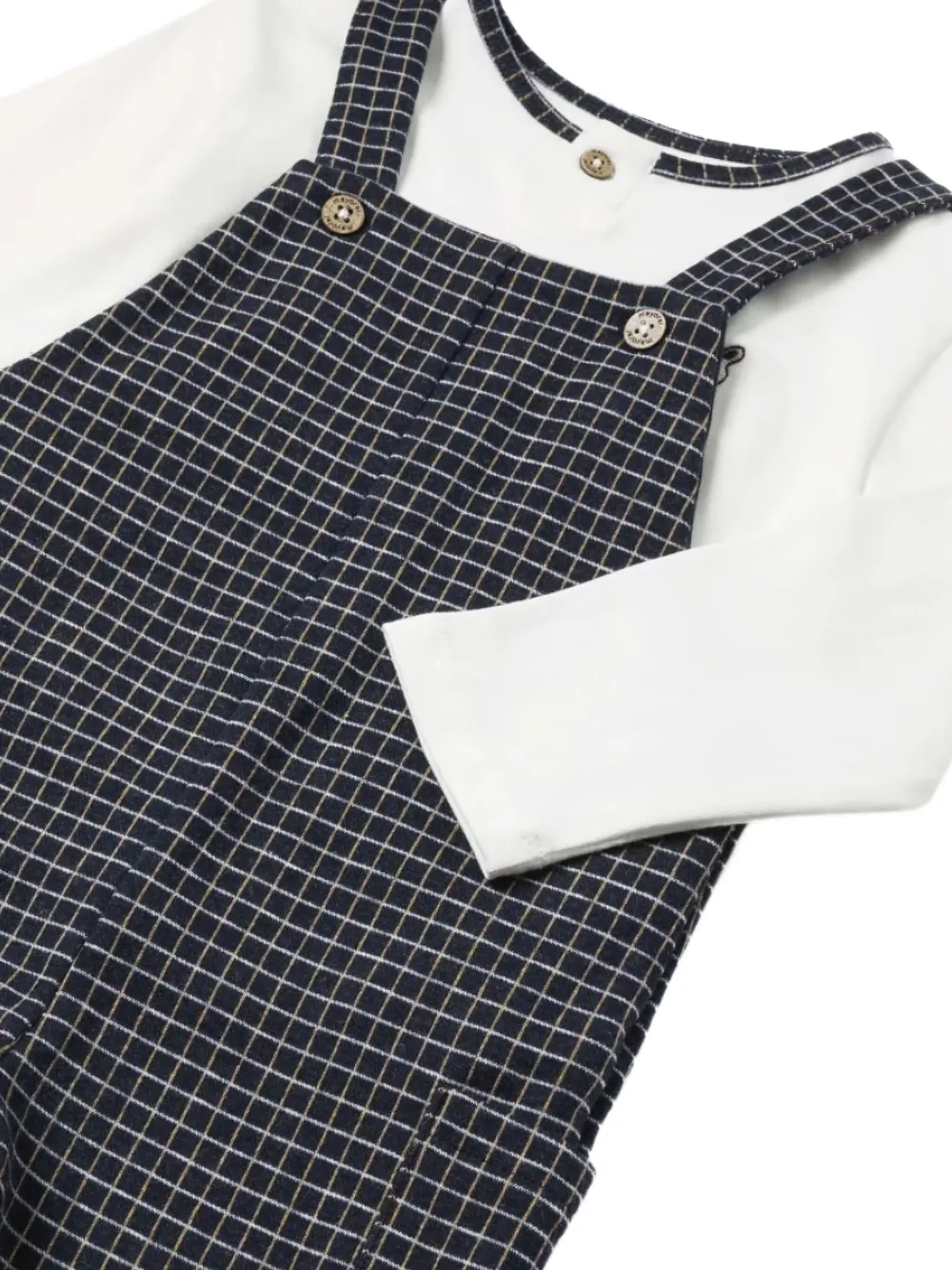 Mayoral Geruite tuinbroek Blauw