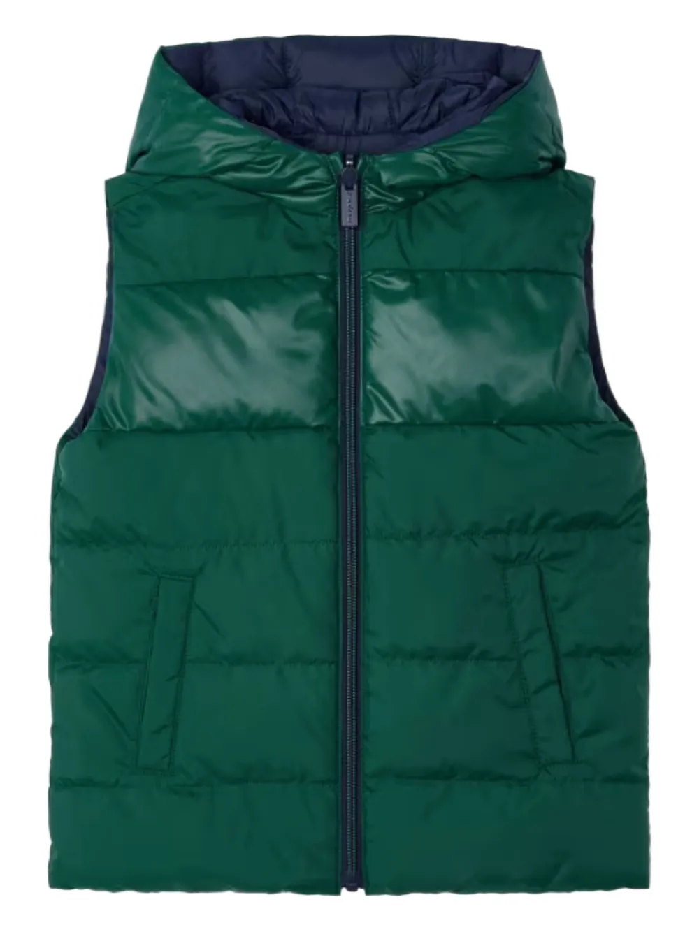 Mayoral reversible quilted vest | Blue | Image 1