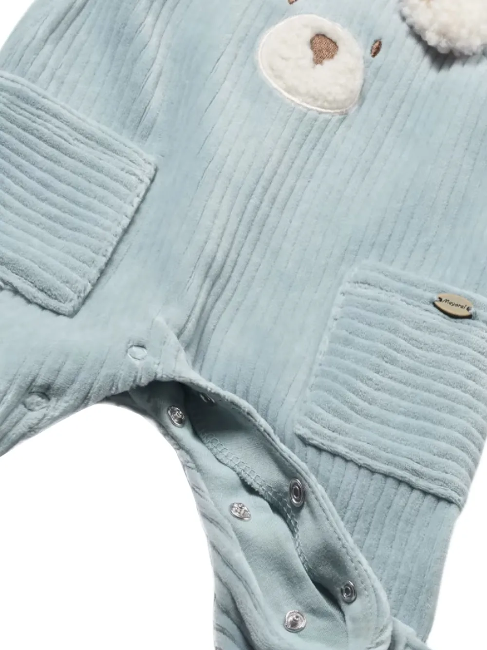 Mayoral Ribfluwelen romper Blauw