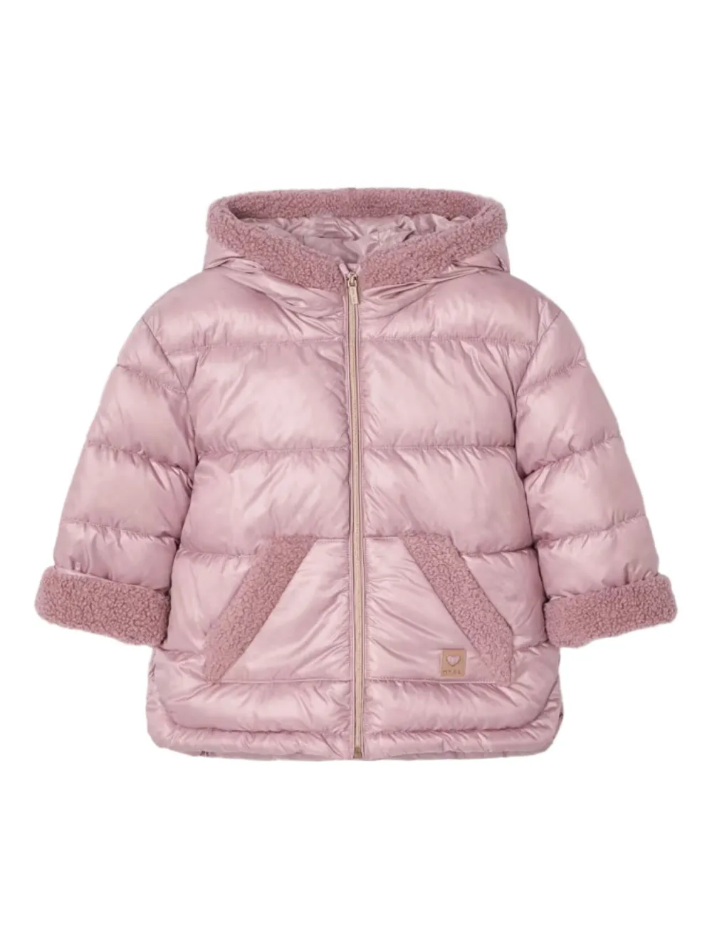 Mayoral ファーディテール コート - ピンク Mayoral ファーディテール コート - ピンク